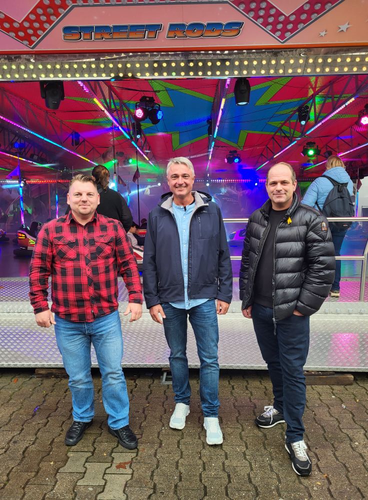 Austausch auf der Kirmes in Nordhorn